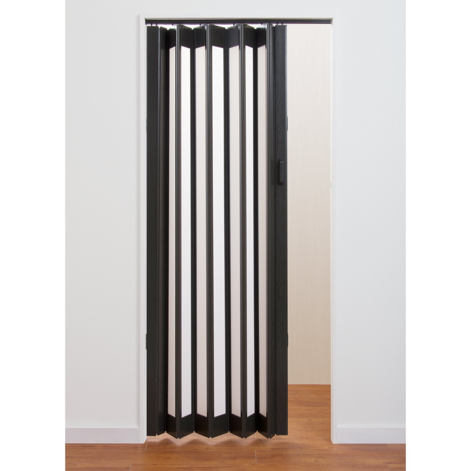 曇りガラス調 パネルドア シアーズ 約幅95×高さ174cm ダークウッド・L5263