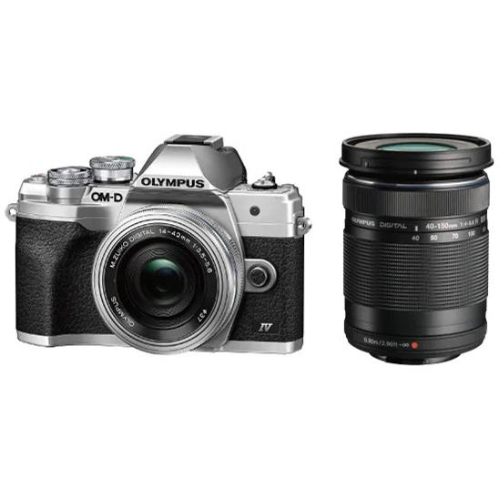 デジタル一眼カメラ OM-D E-M10 MarK IV EZダブルズームキット [シルバー]