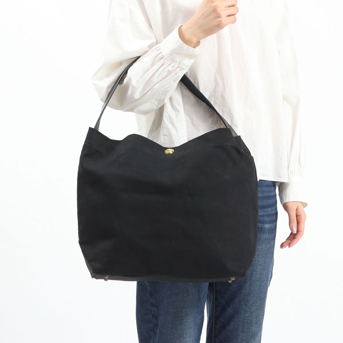 LINEN CANVAS ショルダーバッグ 2WAY ショルダー トート A4 MINIFISH