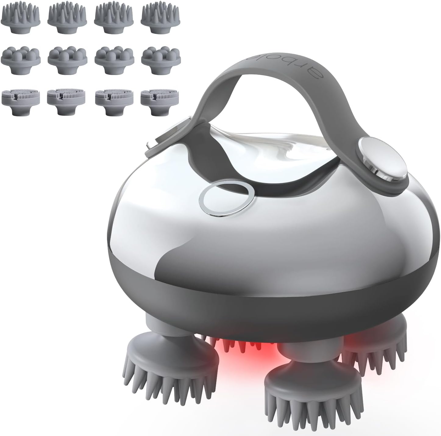 arboleaf ヘッドスパ 電動頭皮ブラシ HEAD SPA【エステティシャン監修】 広範囲赤色エステ 電動ヘッドスパ IPX7防水 3Dモード 頭皮エステ フェイスケア 電気バリブラシ 頭皮ケア