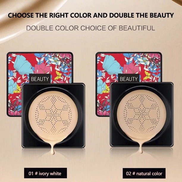 ZTOOキノコヘッドエアクッションBbクリームファンデーションロングスキンコンシーラー保湿ファンデ