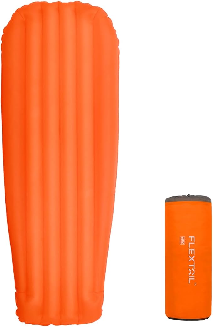 エアーマット R値6.0 アウトドア -26C使用可能 厚手7cm 超軽量 コンパクト キャンプ 登山 インフレーターマット 連結可能 耐水加工 車中泊 テント泊 防水 防災 収納袋付き(R値:6.