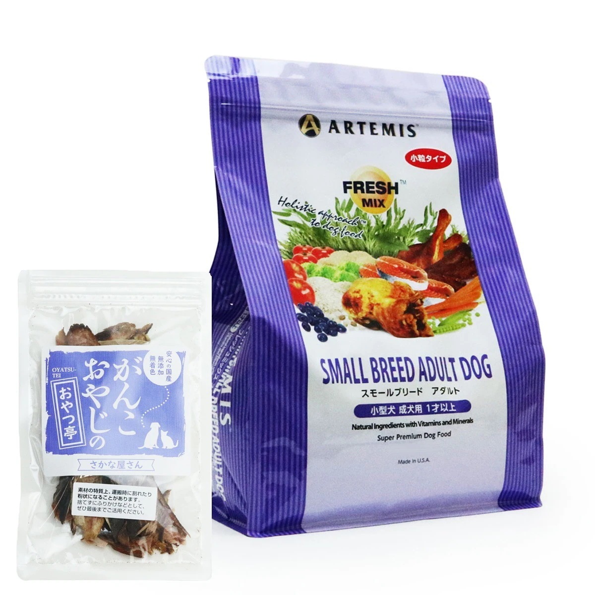 フレッシュミックス ドッグフード スモールブリード アダルト 6kg【お試し国産お魚おやつ約20g付き】