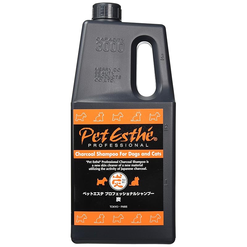 ペットエステ プロフェッショナルシャンプー炭 3L