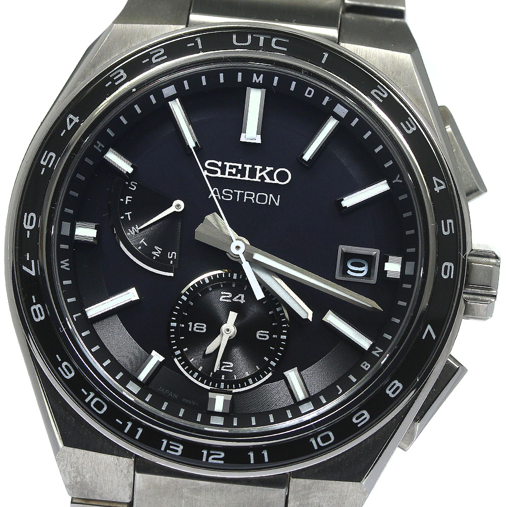 セイコー SEIKO SBXY039/8B63-0BB0 アストロン ネクスター ワールドタイム デイデイト ソーラー電波 メンズ 良品 箱・保証書付き_767428【中古】
