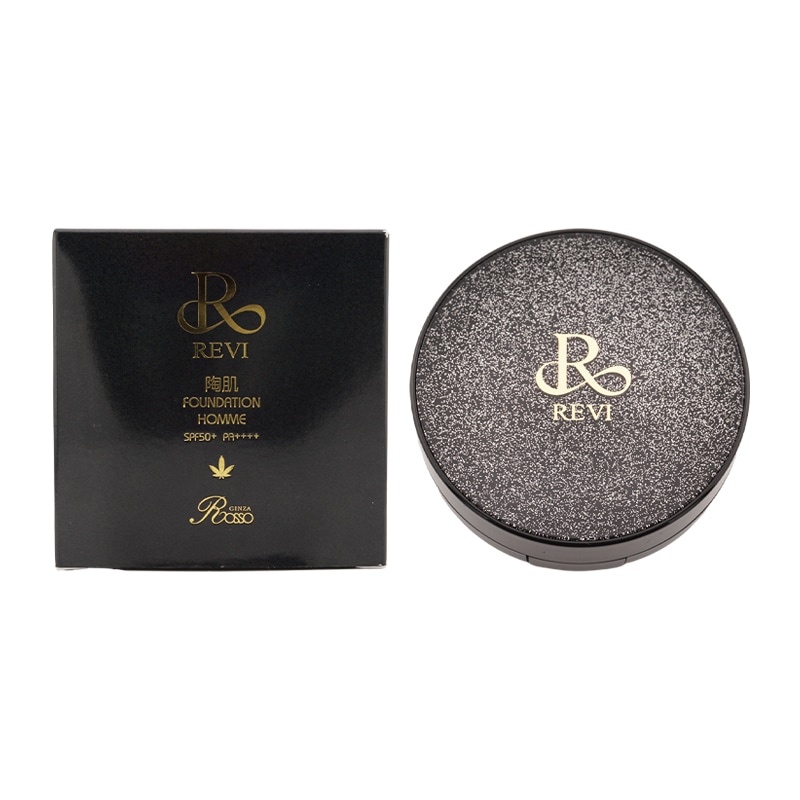 陶肌ファンデーション オム 15g SPF50+ PA++++ メンズ クッションファンデーション 専用パフ2枚入 クリーム 化粧下地[ギフトラッピング対応]