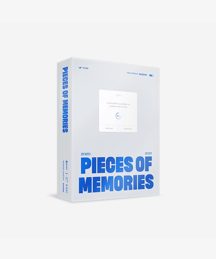 ENHYPEN 2020 2021 PIECES OF MEMORIES Mini Photobook