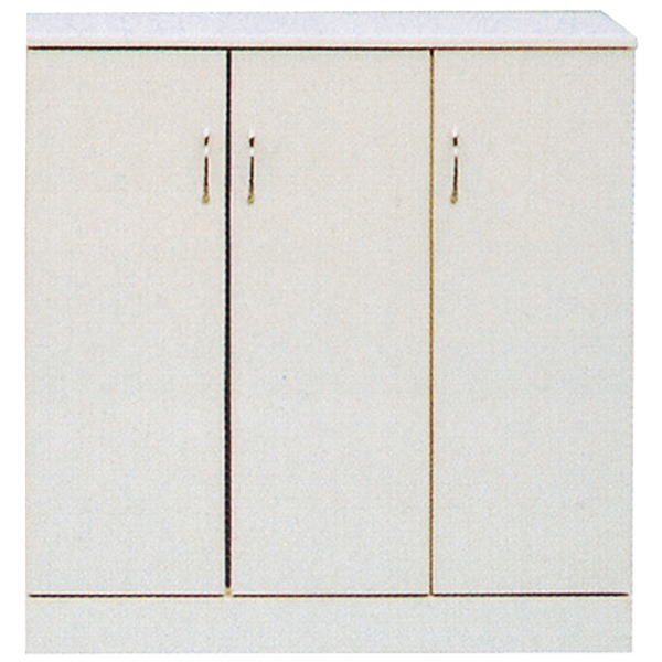 ローシューズボックス 下駄箱 幅90cm×奥行38cm×高さ92cm ホワイト 日本製 約21足収納可 PLAZA2 プラザ2 完成品 開梱設置