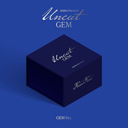 [特典 GLASSES CLOTH] [限定盤] [GEM ver.] KiiKii キキ ミニ 1集 UNCUT GEM