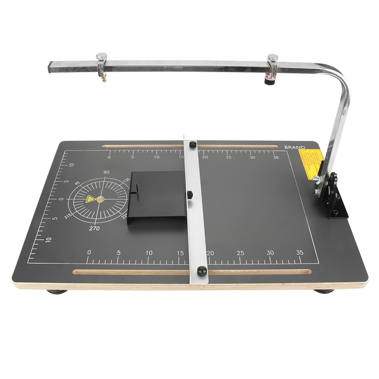 スタイロフォーム カッター 熱線加熱 角度切断 デスクトップホットワイヤーフォーム切断機 50300度 ボード ワックスワイヤーフォーム発泡スチロールカッター マシン作業スタンド テーブルツール