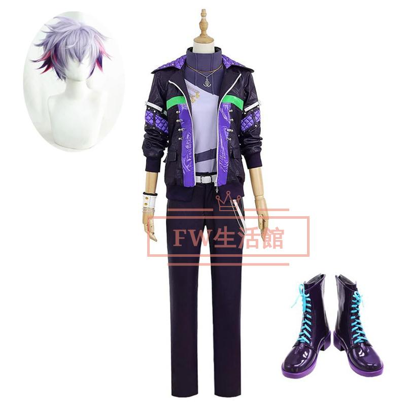 バーチャル 風 YouTuber VTuber 不破 湊 コスプレ衣装 ウィッグ 靴 コスチューム 演出服 アニメ ゲーム ハロウィン cosplay 変装
