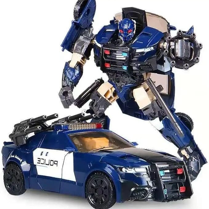 トランスフォーマー　YS05 バリケード 変形ロボット オブジェ おもちゃ 人形 漫画 玩具 アニメ コレクション 贈り物 記念品 誕生日 プレゼント