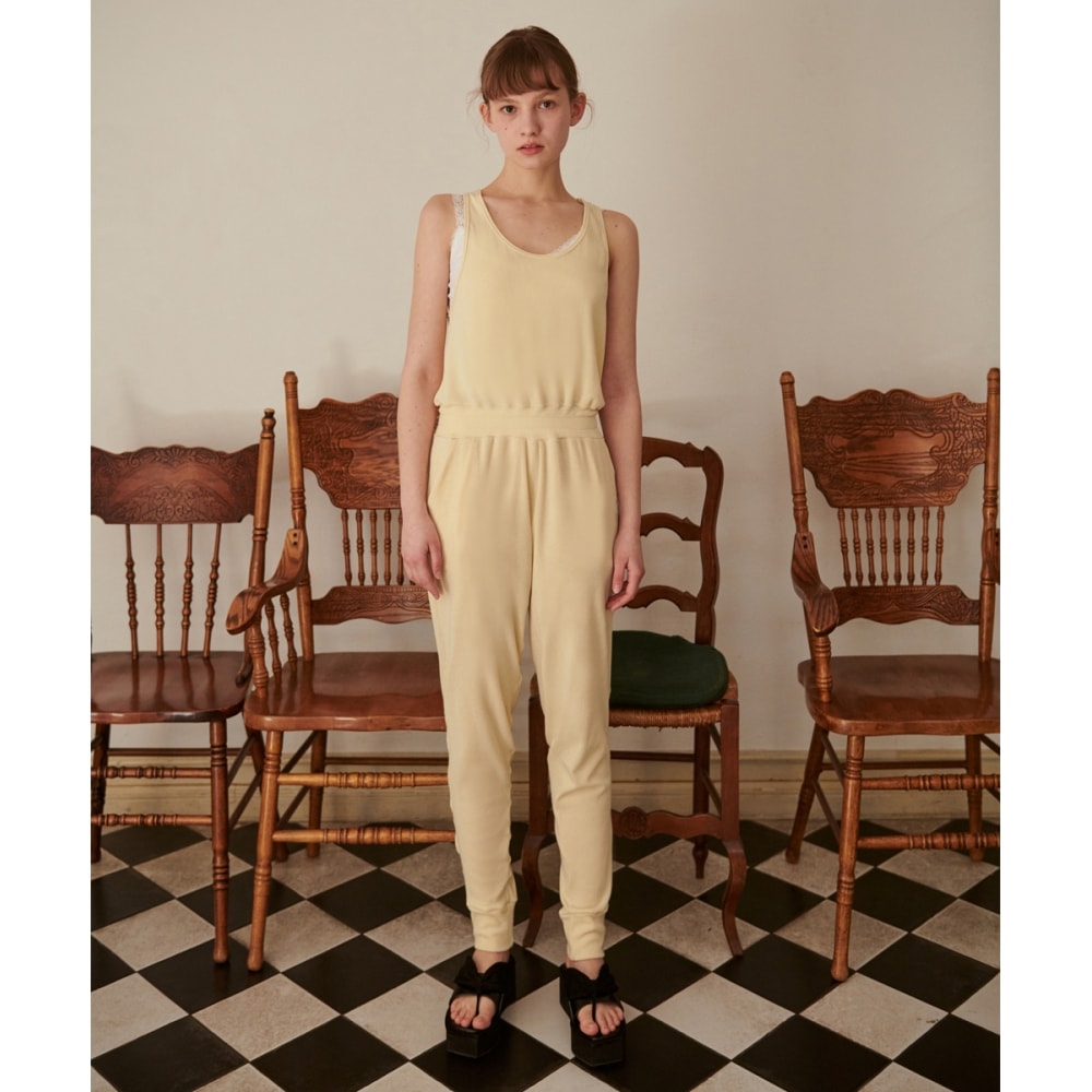 シヌーンコットンソフトジャンプスーツ