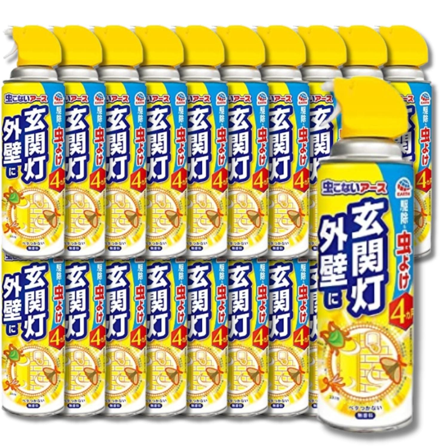 20個セット アース製薬 虫こないアース 玄関灯・外壁に 450mL 害虫駆除スプレー