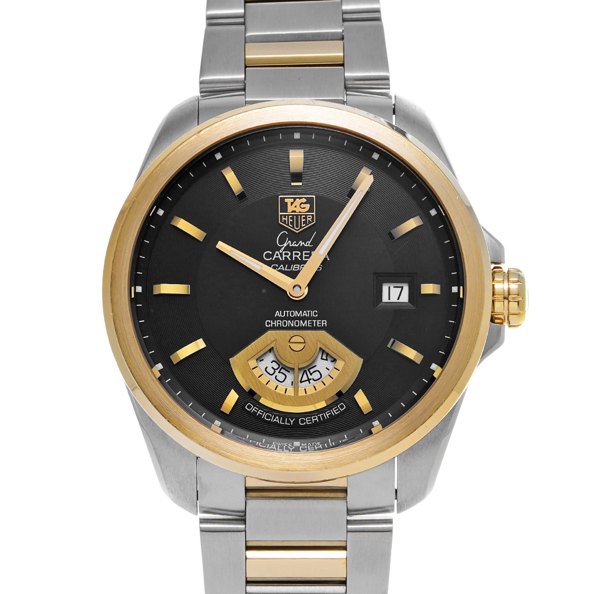 タグホイヤー グランドカレラ キャリバー6 WAV515.A.BD0903 ブラック メンズ 腕時計 自動巻き 中古 銀蔵 209,001円