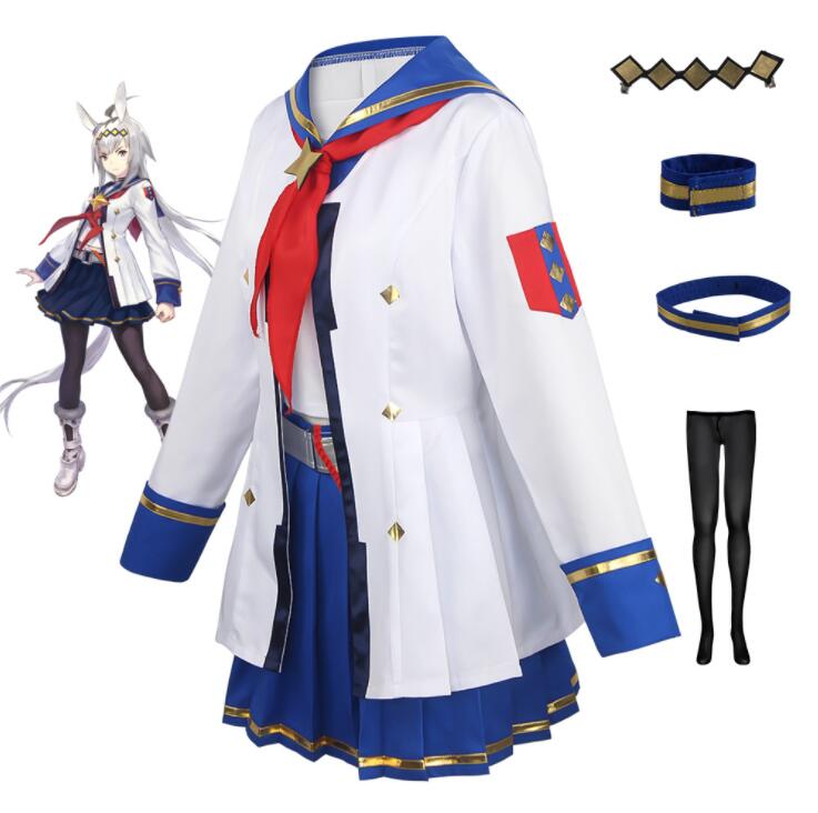 [今だけ！爆売れ商品]ウマ娘 プリティーダービー オグリキャップ コスプレ 衣装 ワンピース ins話题で