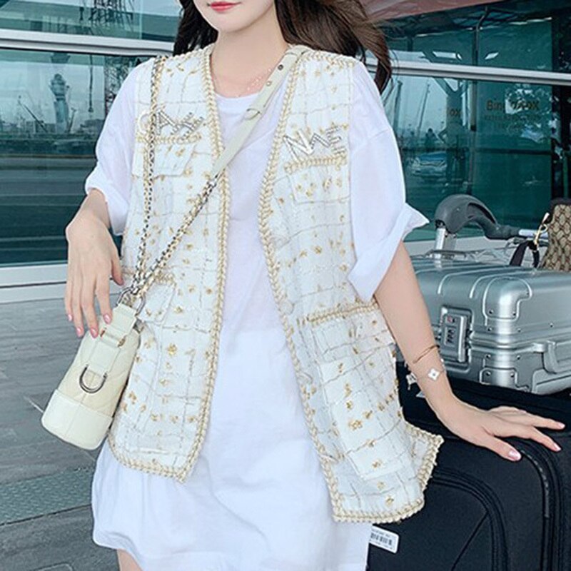 ２ピースセット レディース トップス ベスト シャツ 夏 洋風 お洒落 シャツワンピ ミニワンピ 白 ホワイト シック　上品 お洒落ベスト S M L XL プラスサイズ 大きいサイズ サイズ豊富 ベ