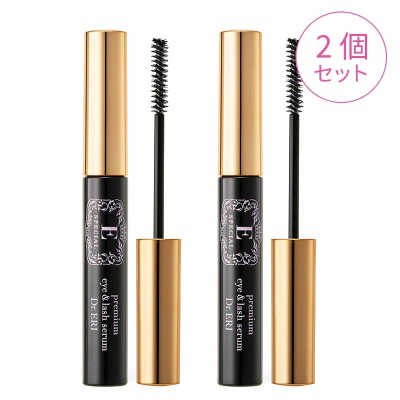 【お得な2個セット】 プレミアムアイ&ラッシュセラム まつ毛美容液 まつげ目元 まつ毛 美容液 保湿 敏感肌 ドクターズコスメ　Dr.ERI