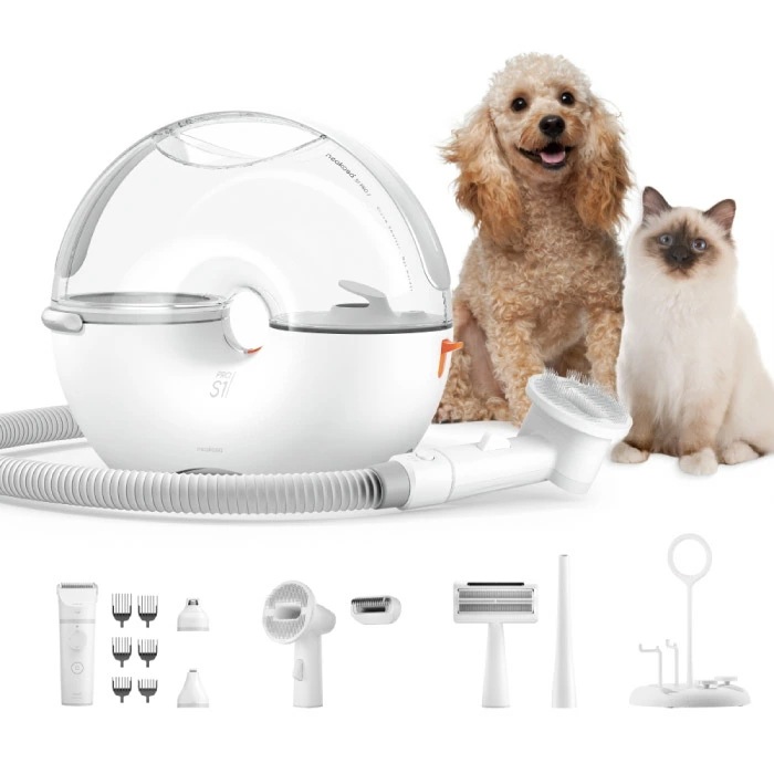 ペット用バリカン＆掃除機セット 7in1 犬猫用トリミング Neakasa S1 Pro ペットグルーミング掃除機 3L 大容量 ペット用電動クリーナー おしゃれ 自宅で簡単お手入れ ペットケア