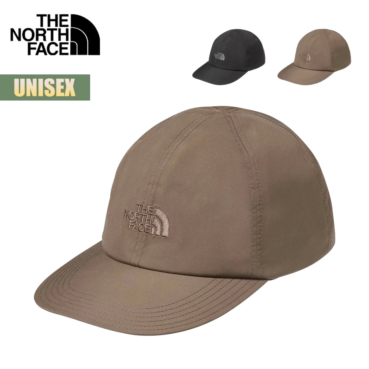 キャップ 帽子 ゴアテックスライトキャップ GORE-TEX Lite Cap 軽量 防水 刺繍 ロゴ アウトドア サイズ調整 カジュアル ユニセックス ブラック スモーキーブラウン