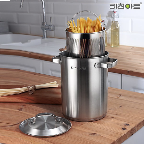 IH マルチポッド 4.3リットル インダクション使用可能 パスタ鍋 麺