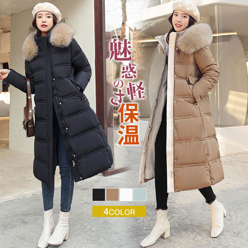 中綿ジャケット中綿コート厚レディース暖かい防風保温性防風OL体型カバー着痩せ秋冬おしゃれ防寒着シンプ
