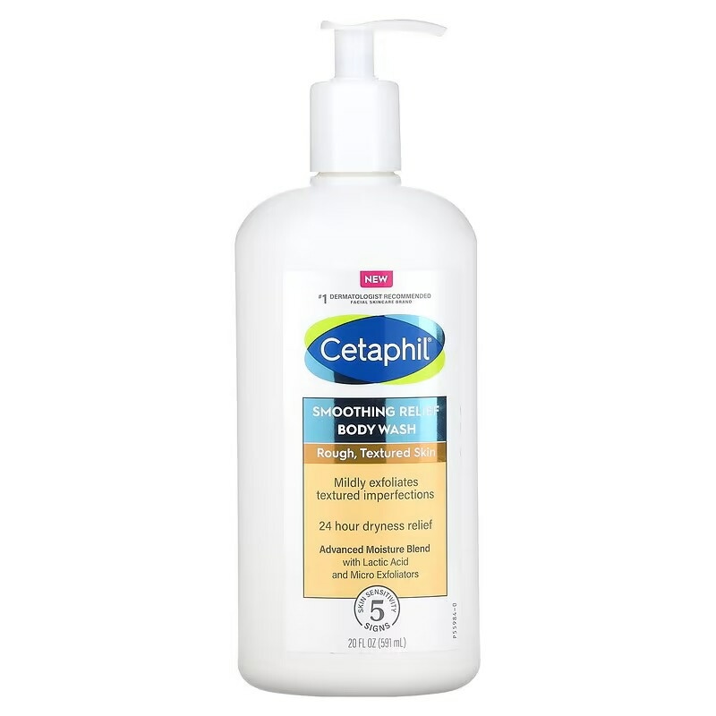 Cetaphil, スムージング リリーフ ボディウォッシュ20 fl oz (591 ml)