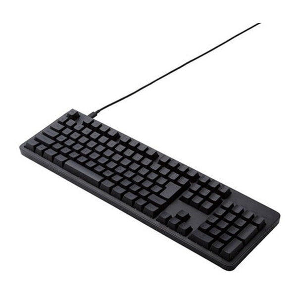 TK-MC50UKLBK ブラック [キーボード (日本語配列108キー 有線 着脱式USBケーブル 赤軸 リニア メカニカル テンキー付き Leggero)] メーカー直送