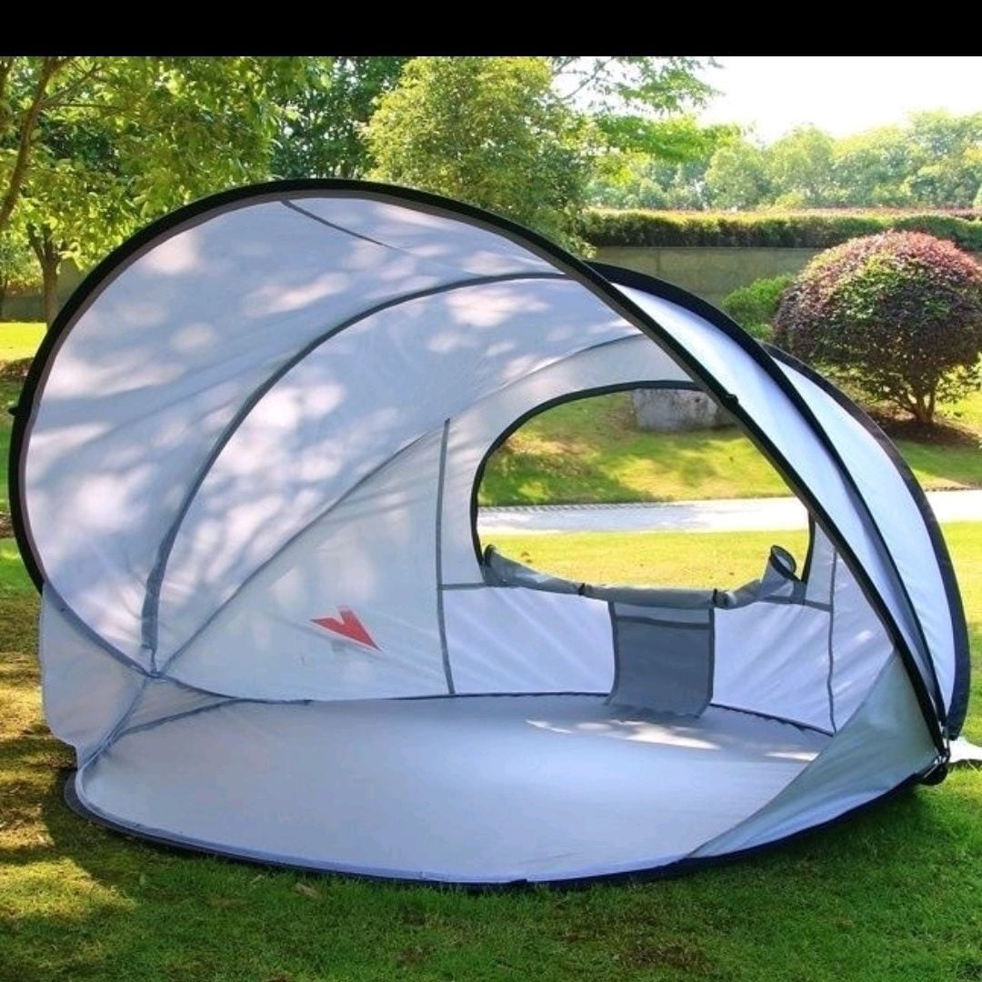 【送料無料】ビーチテント タープテント 遮熱 遮光 UVカット 折り畳みテント アウトドア キャンプ用品 ピクニック 5,011円