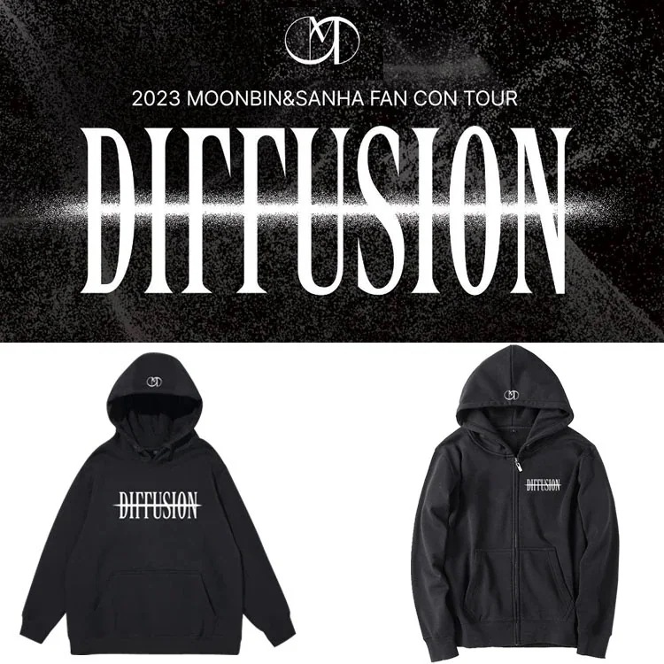 期間限定 Astro ムンビン ユンチャンおめでとう Diffusion コンサート春秋冬パーカーゆったりスウェットジャケット2枚購入でカード1パスケース