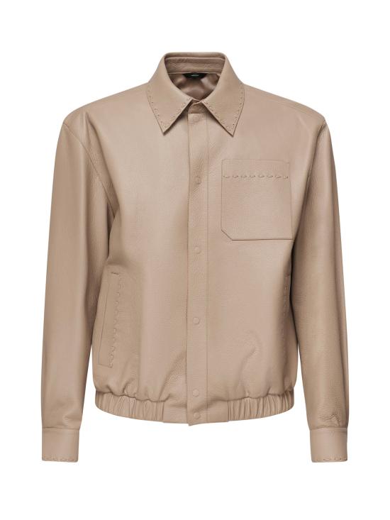 FENDI Men Suit Jackets FPJ884 ATG3F0QB9 Beige