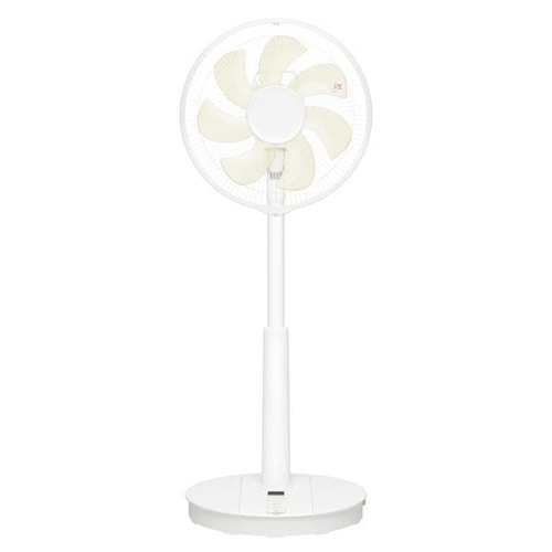 リビング扇 DCモーター 7枚羽根 ホワイト F-C337D-W