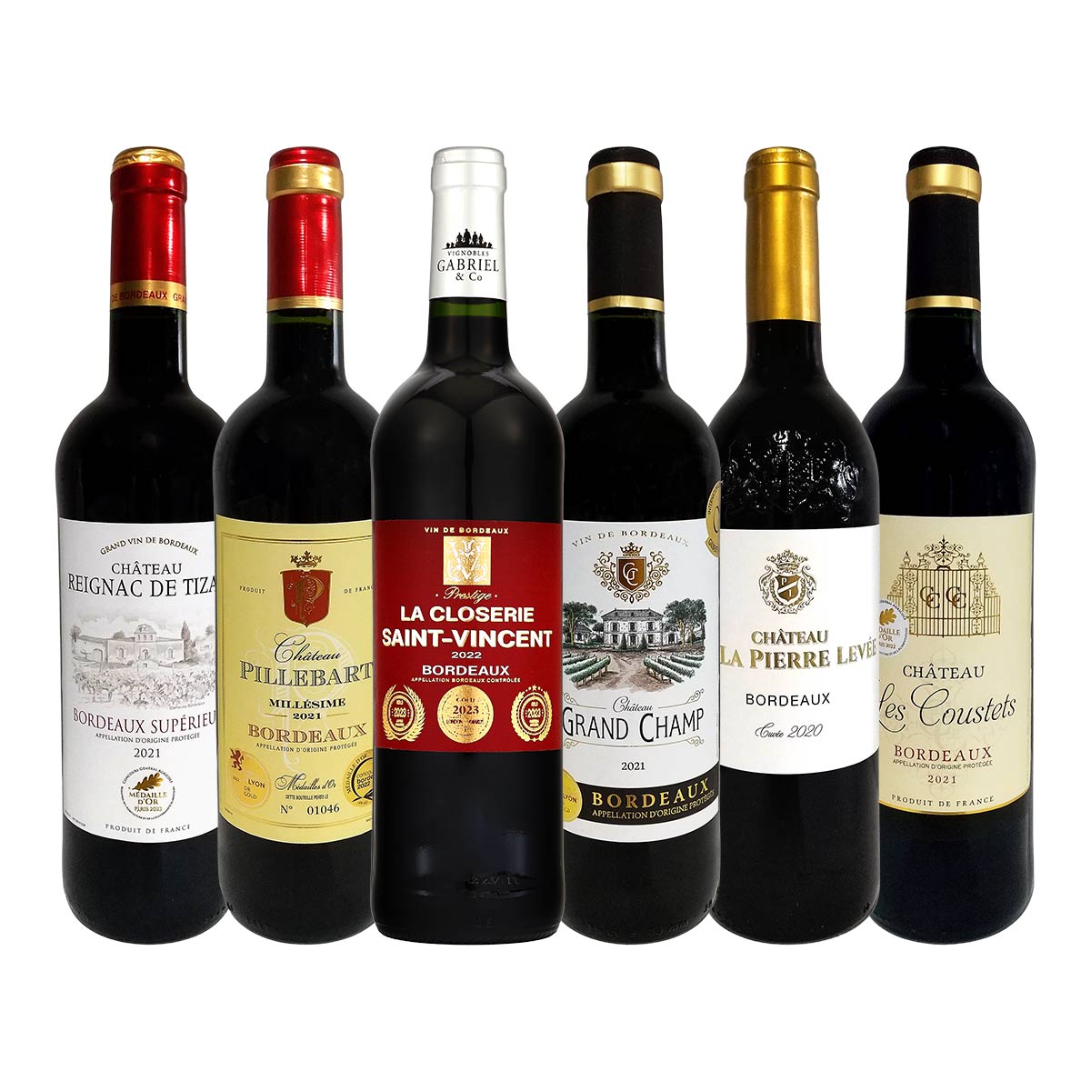 第2弾 京橋ワイン 全て金賞受賞！ ボルドー 6本セット 赤ワイン 金賞 セット 飲み比べ ワイン 飲み比べセット 赤ワインセット ワイン飲み比べ お酒 ギフト 家のみ プレゼント 料理 父の日