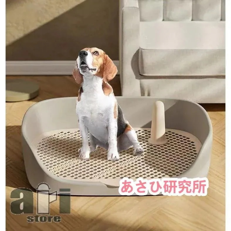 ペットトイレトレー 犬 しつけ 犬用トイレトレー 犬用トイレ 囲い フチ スノコ ペットトイレ トレーニング 足上げ レギュラーサイズ おしゃれ