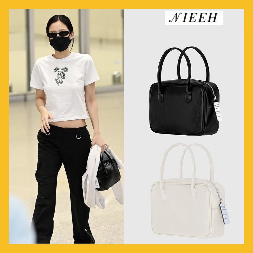 SQUARE BAG 2色 (公式正規品) BLACKPINK JENNIE 着用