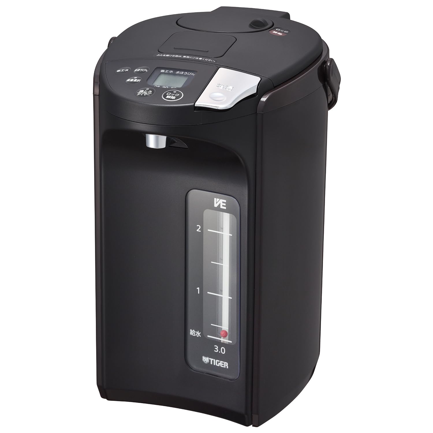 タイガー魔法瓶(TIGER) 電気ポット 蒸気レス 節電VE保温 6つの安心・安全構造 とく子さん 3.0L ブラウン PIS-A30NT 15,209円