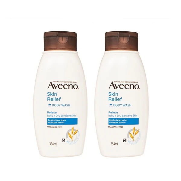アビーノ スキンリリーフボディウォッシュ 354ml 2本 Aveeno Skin Relief Body Wash 敏感肌 自然派 石鹸成分不使用 海外発送 ヤマト国際便発送