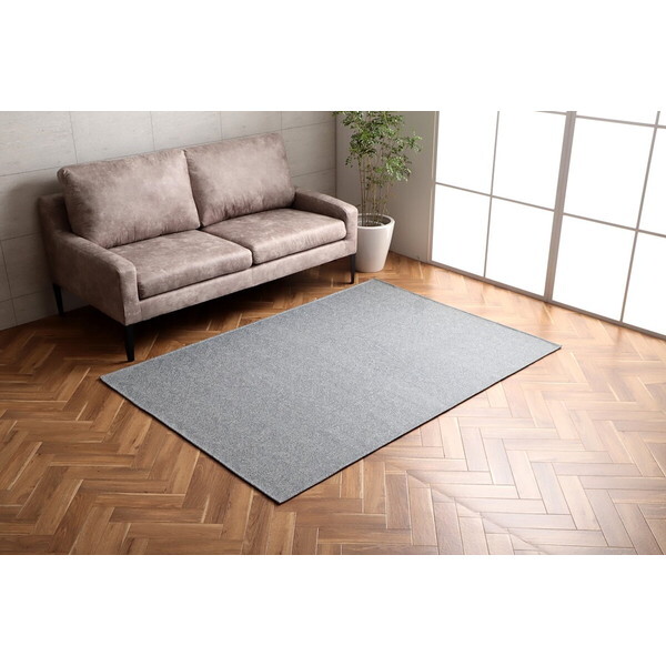 1293290134202 カーム 約1.5畳用 GY 130×185 メーカー直送