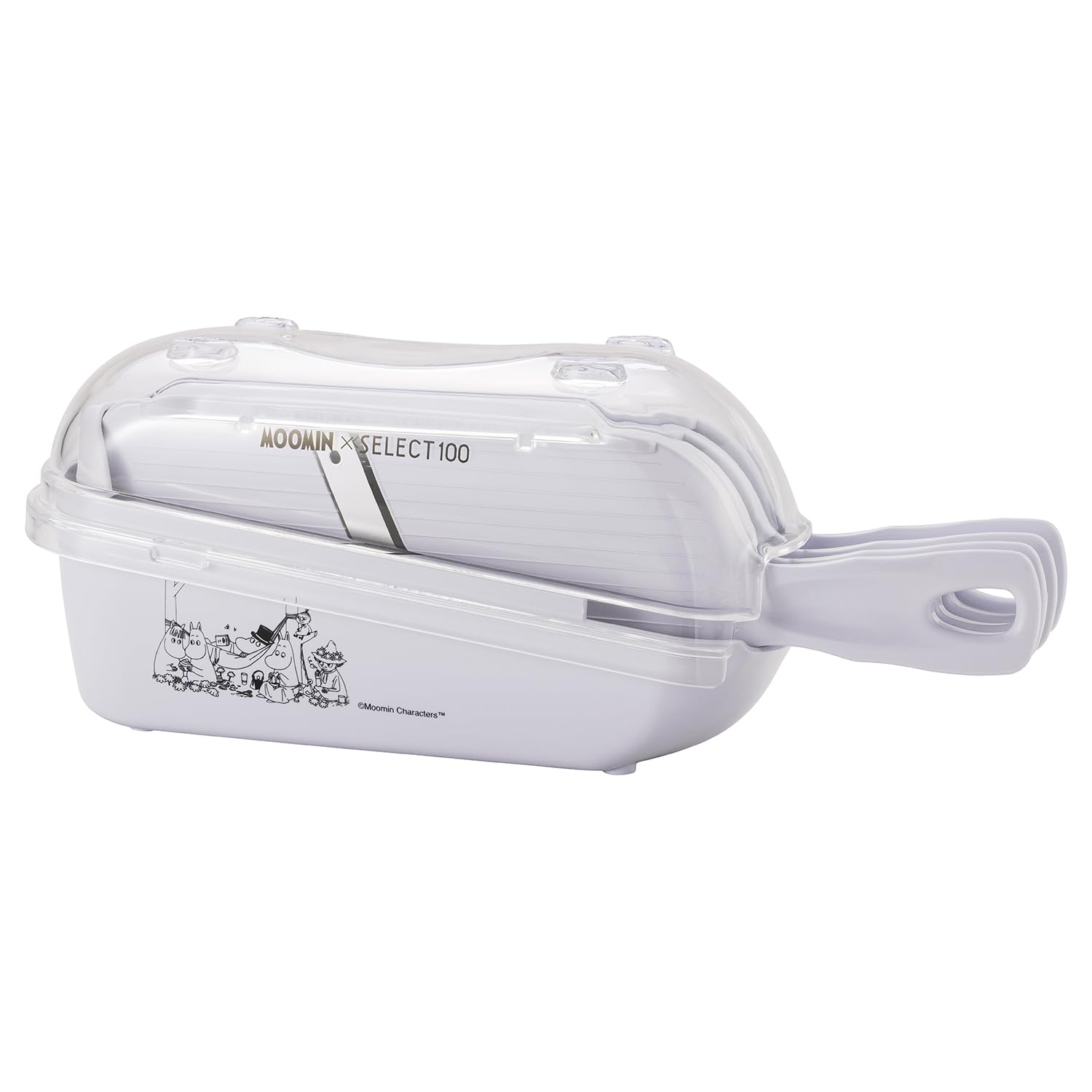 貝印 KAI 調理器セット スライサー せん切り器 細せん切り器 おろし器 食洗機対応 お手入れ簡単 ホワイト ムーミン×SELECT100 DH3204