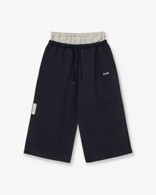 【AEAE】 BRIEFS LAYERED SWEATPANTS [NAVY] 正規品