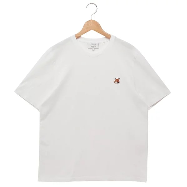 Tシャツ カットソー フォックスヘッドパッチ ホワイト メンズ LM00104KJ0008 P100 8,842円