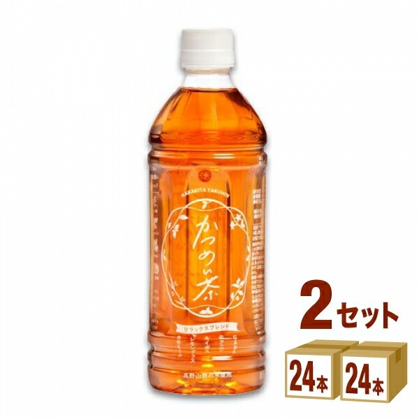 キスラ かつめい茶 活命茶 リラックスブレンド 中北薬品 500ml 2ケース (48本)