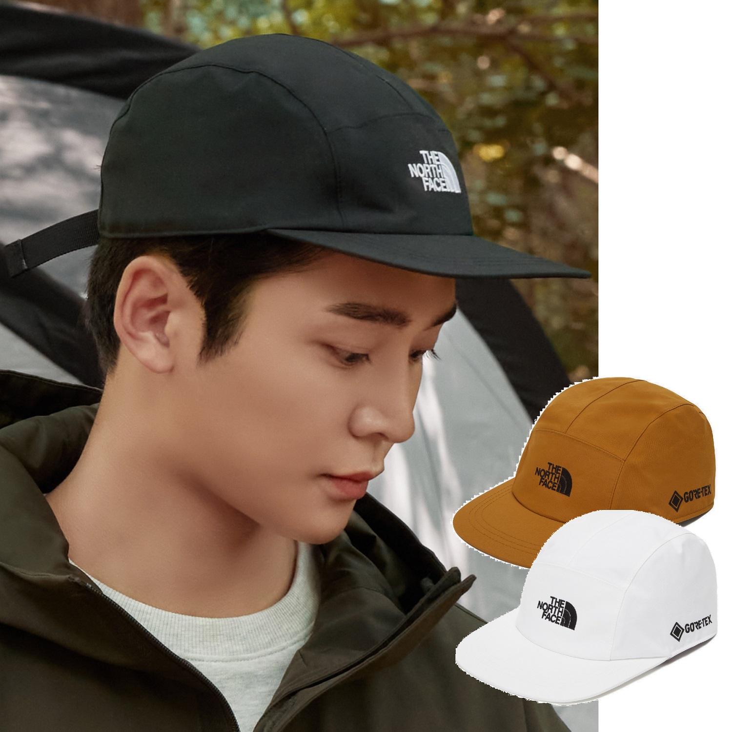 GTX CAMP CAP 3色 新商品 韓国人気 男女共用 ゴアテックス 防水 登山帽 日常帽 紫外線遮断 6,612円