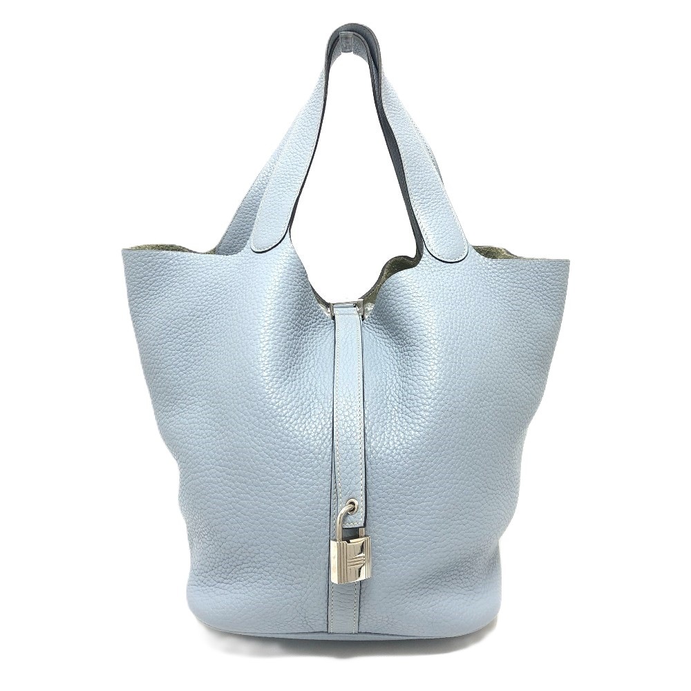 ハンドバッグ ピコタンロックGM ハンドバック ピコタンロック ピコタン GM トリヨンクレマンス ブルーラン ブルー