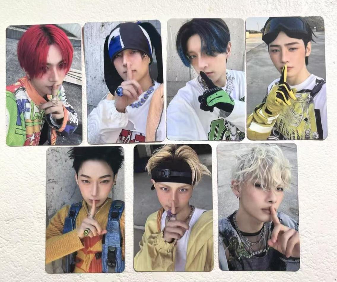 公式品　ENHYPENmini6k4lack特典トレカ員７枚セット