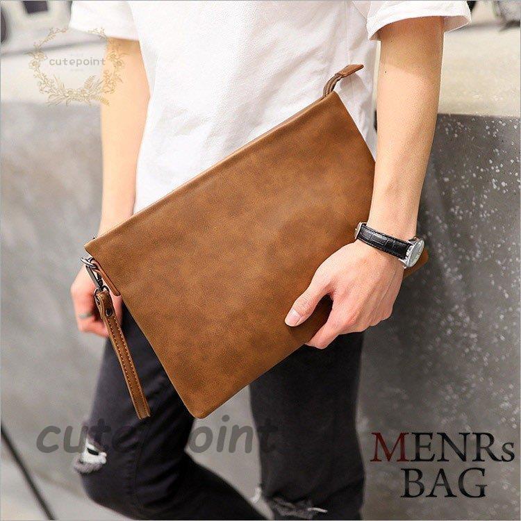 【急速出荷】セカンドバッグ ハンドバッグ 手持ち メンズ バッグ PU かばん 鞄 メンズバッグ カジュアル メンズバッグ バックパック カバン 5,161円