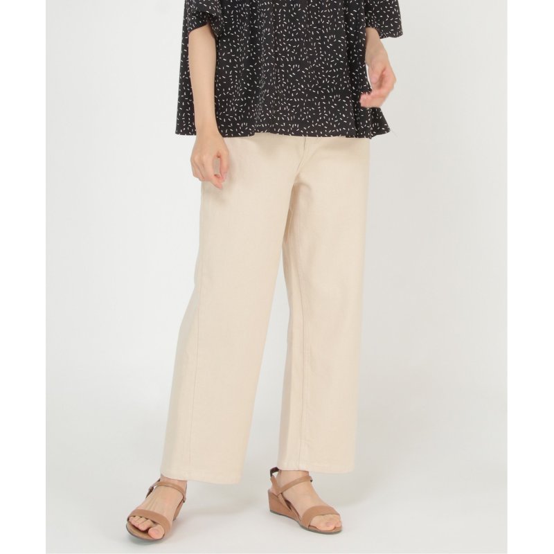 デニムワイドパンツ