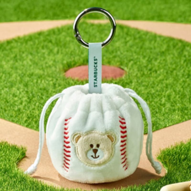 【韓国限定】 スターバックス 野球ボール ミニポーチバッグ