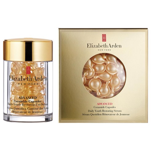 エリザベスアーデンアドバンストセラミドカプセルズデイリーユースリストアリングアイセラム60p +フェ
