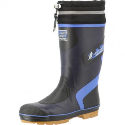 弘進ゴム 長靴(ゴム製) ライトセーフティー LSB-54 ネイビー 24.0cm B0020DK